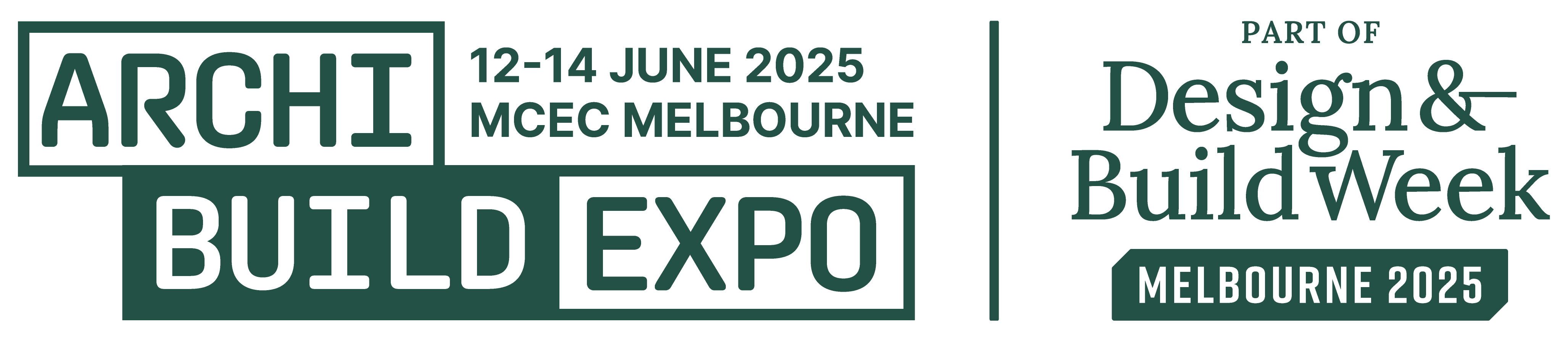 archibuild expo 12-14 June 2025 MCEC Melbourne