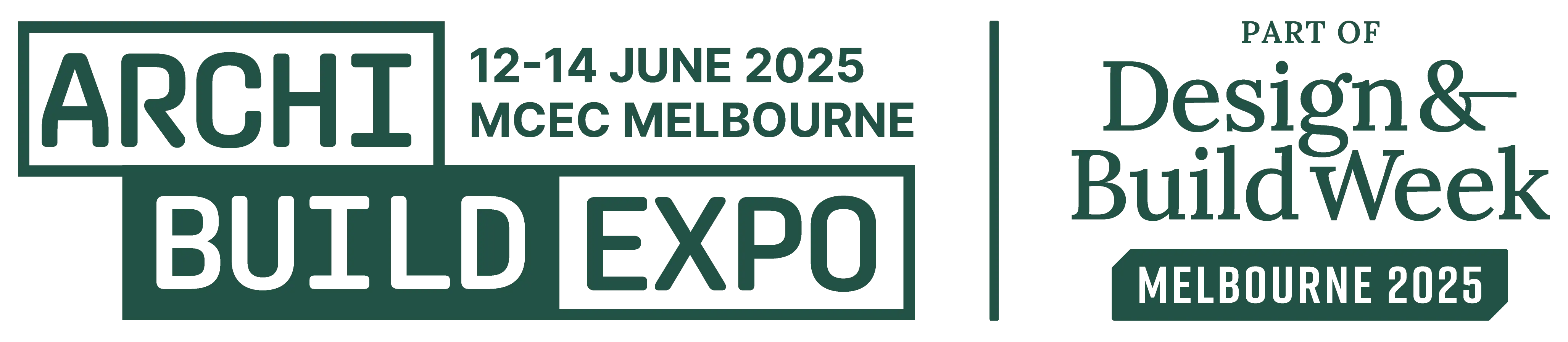 archibuild expo 12-14 June 2025 MCEC Melbourne